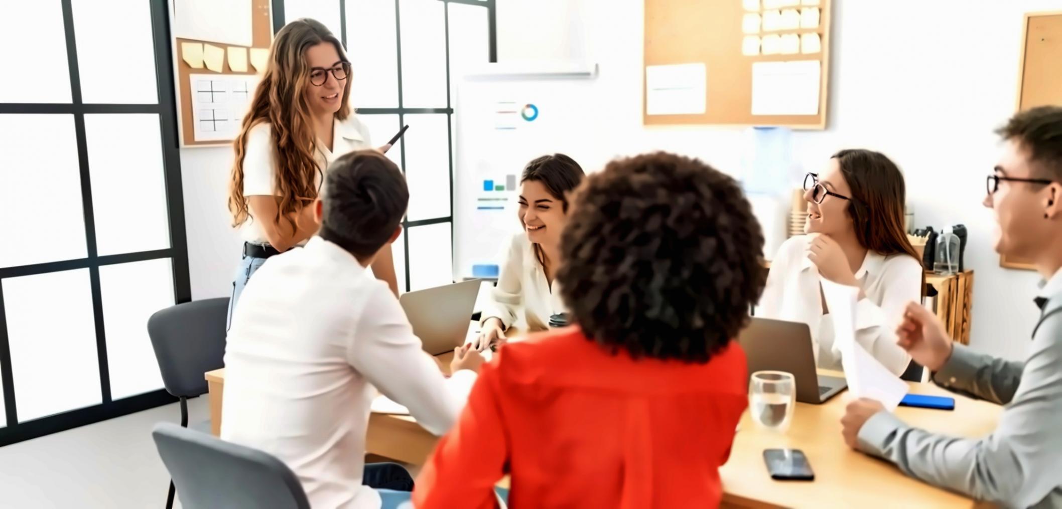 Étudiante internationale consultant ses finances sur son ordinateur portable